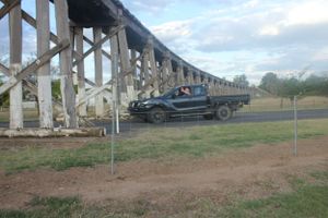 Manilla NSW showground historic bridge