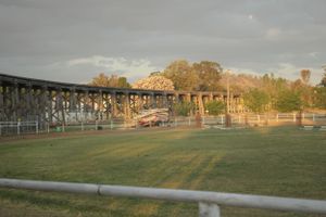 Manilla NSW showground historic bridge