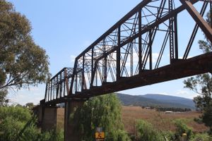Manilla NSW showground historic bridge