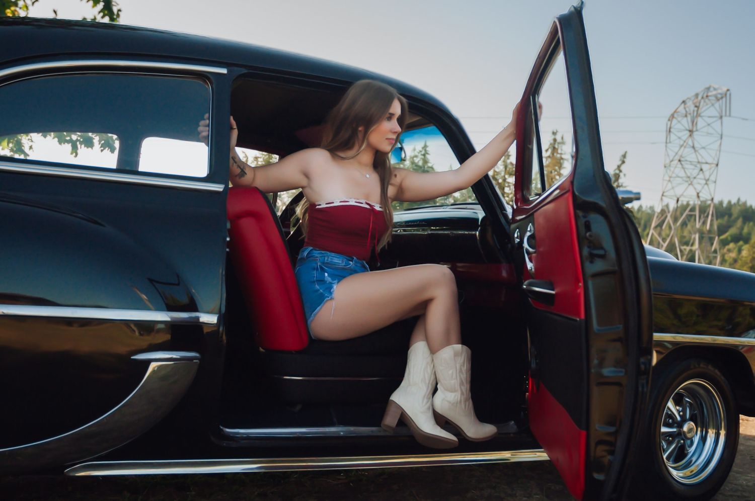 Stepping out of this classic car and into her full potential!