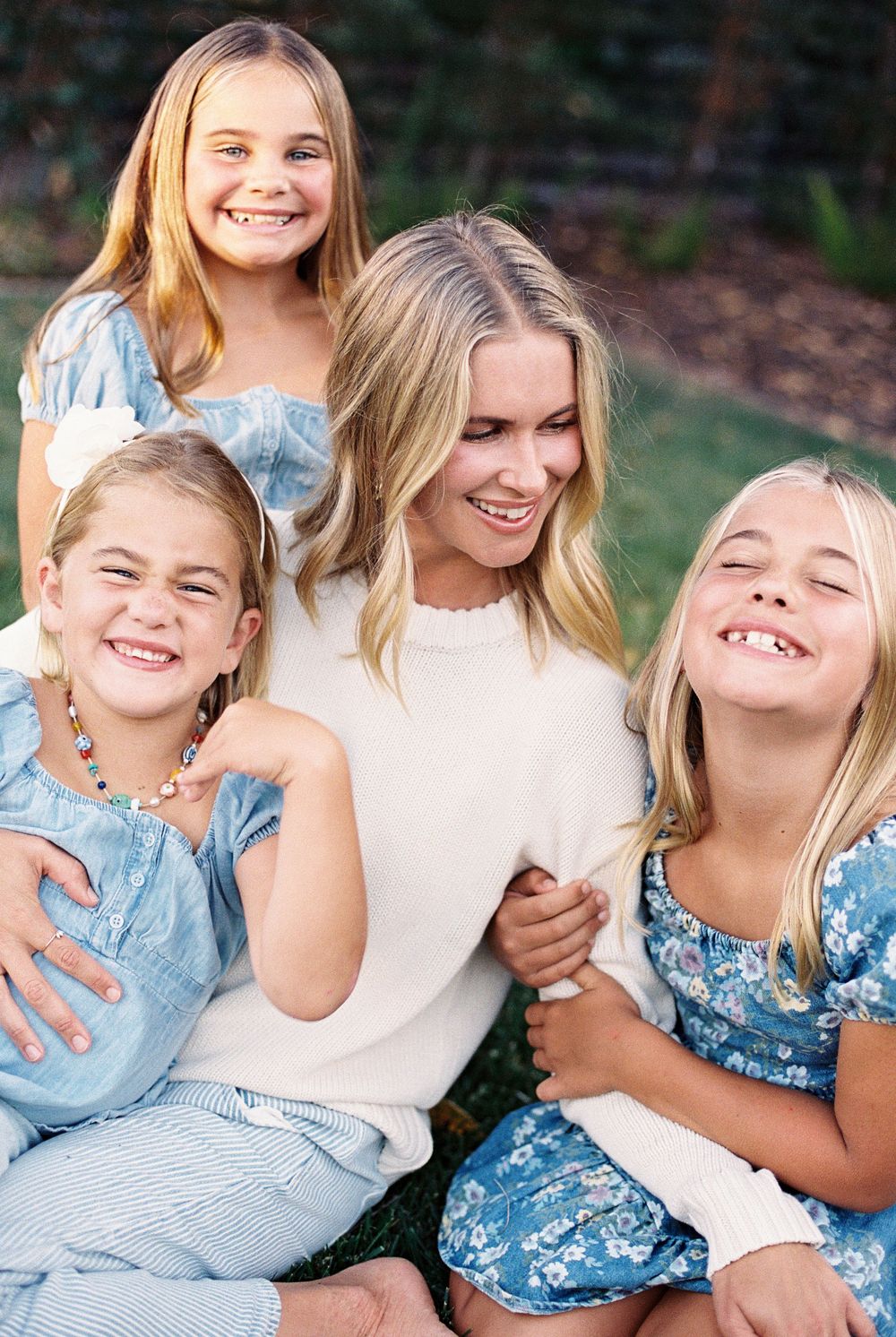 Candid Family Photos on Film in Southern California