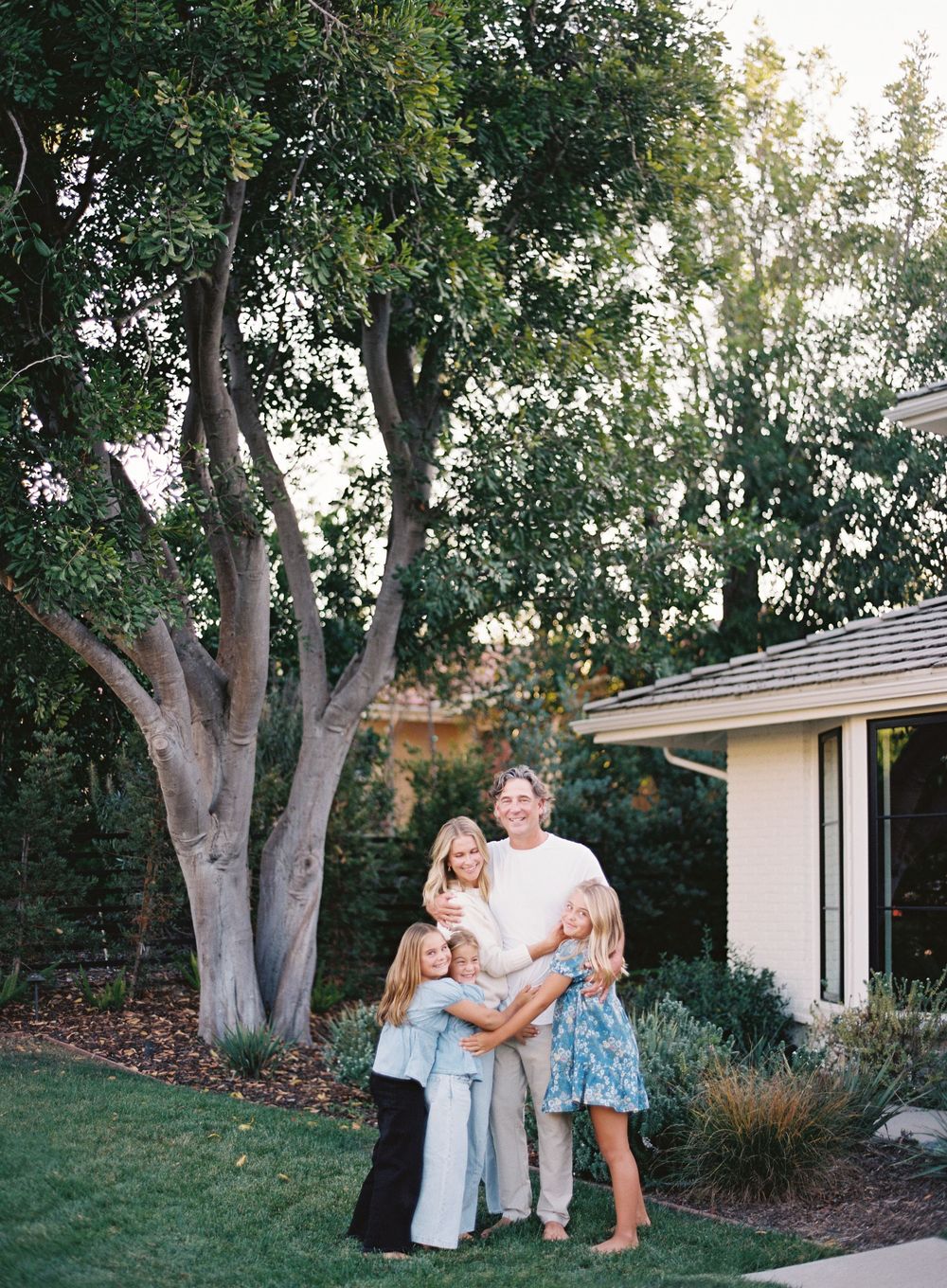At Home Family Photos on Film in Encinitas California