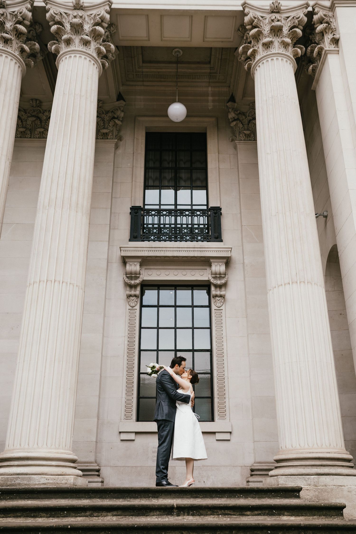 Marylebone town hall elopement wedding photography, london city wedding