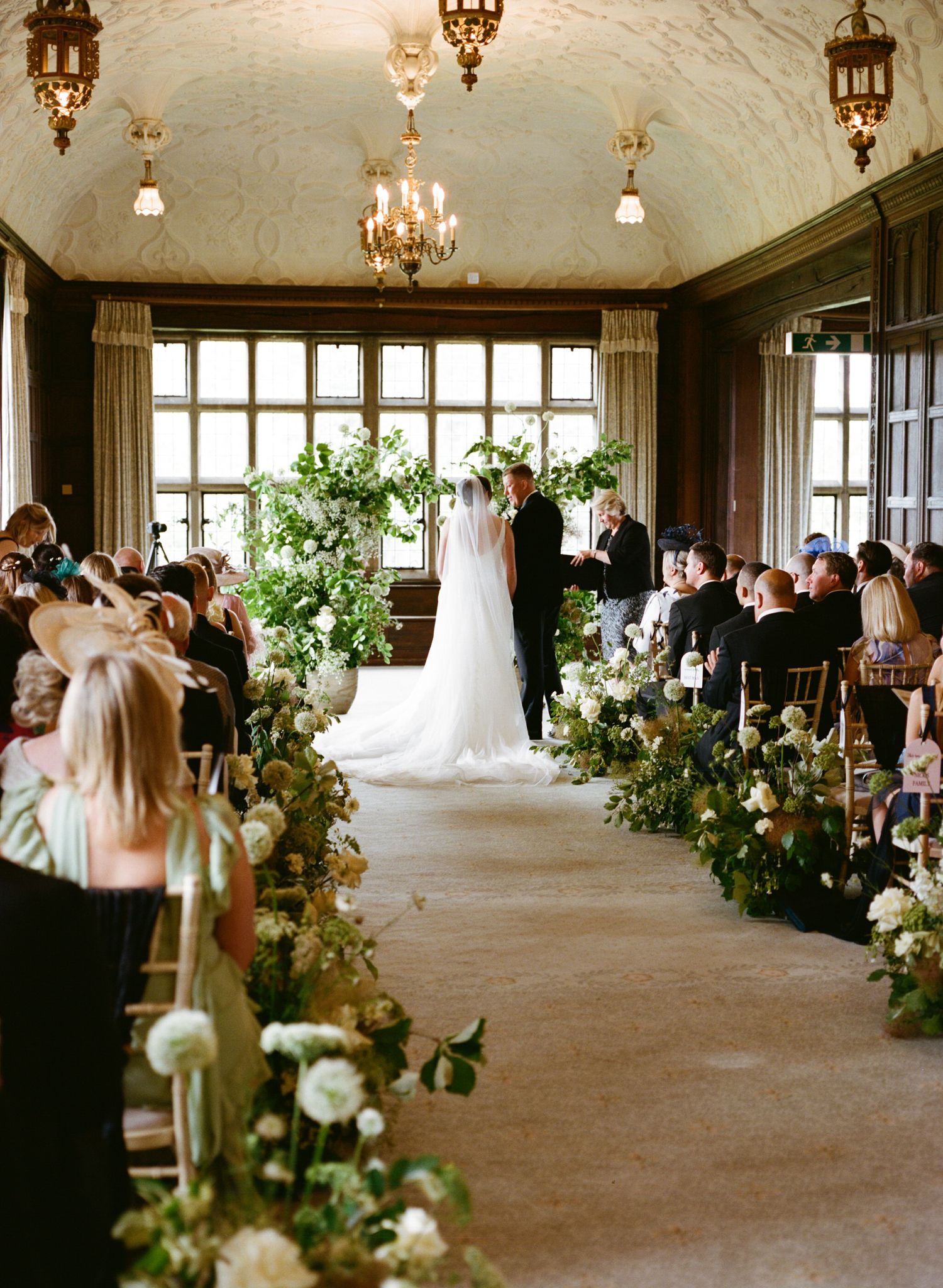 Bride & groom sharing vows at wedding ceremony, Documentary wedding