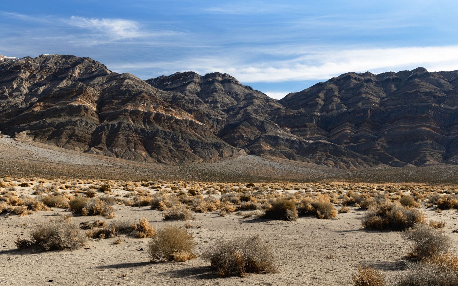Eureka Dunes area at Death Valley National Park