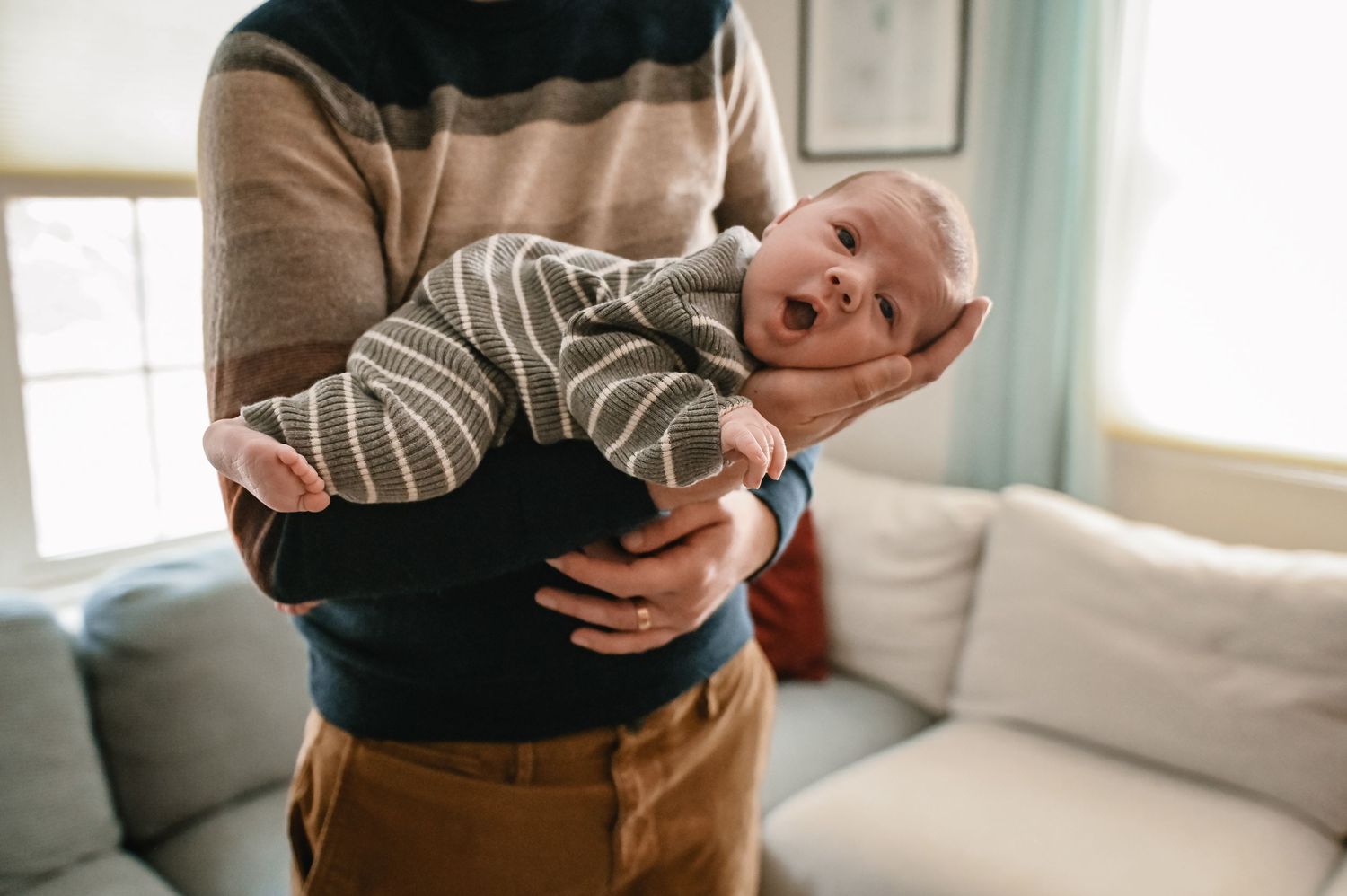 Leicester MA in home newborn photographer