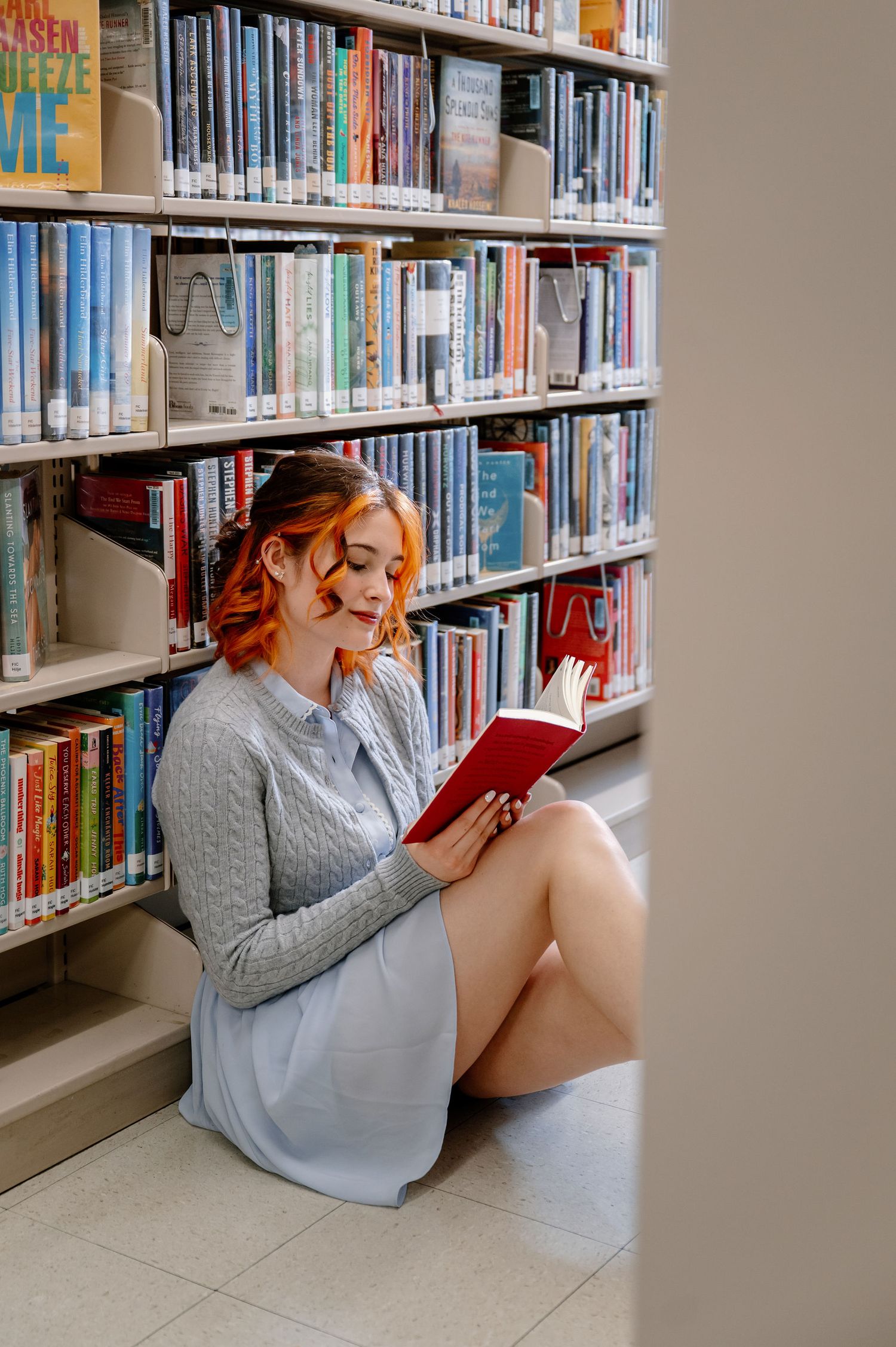Public library senior photos in Walla Walla, Washington
