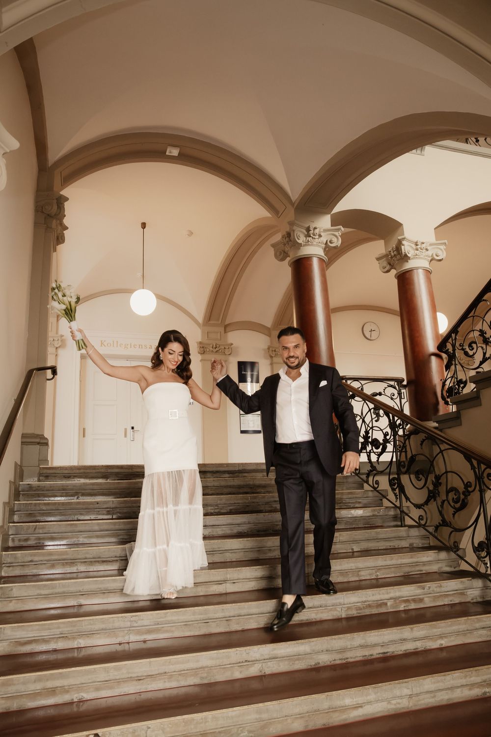 civil wedding, rathaus altona, standesamt altona, hamburg, editorial photography, persian wedding