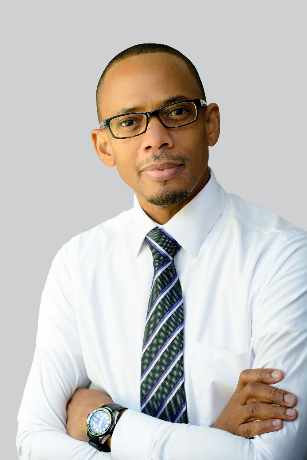 Corporate headshot in Barbados