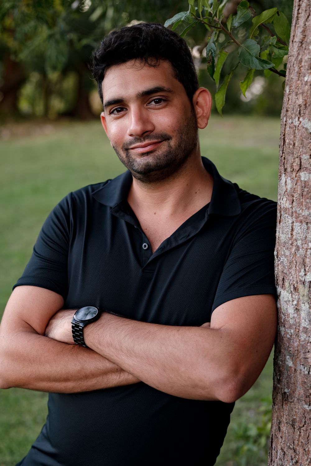 Casual headshot in Barbados