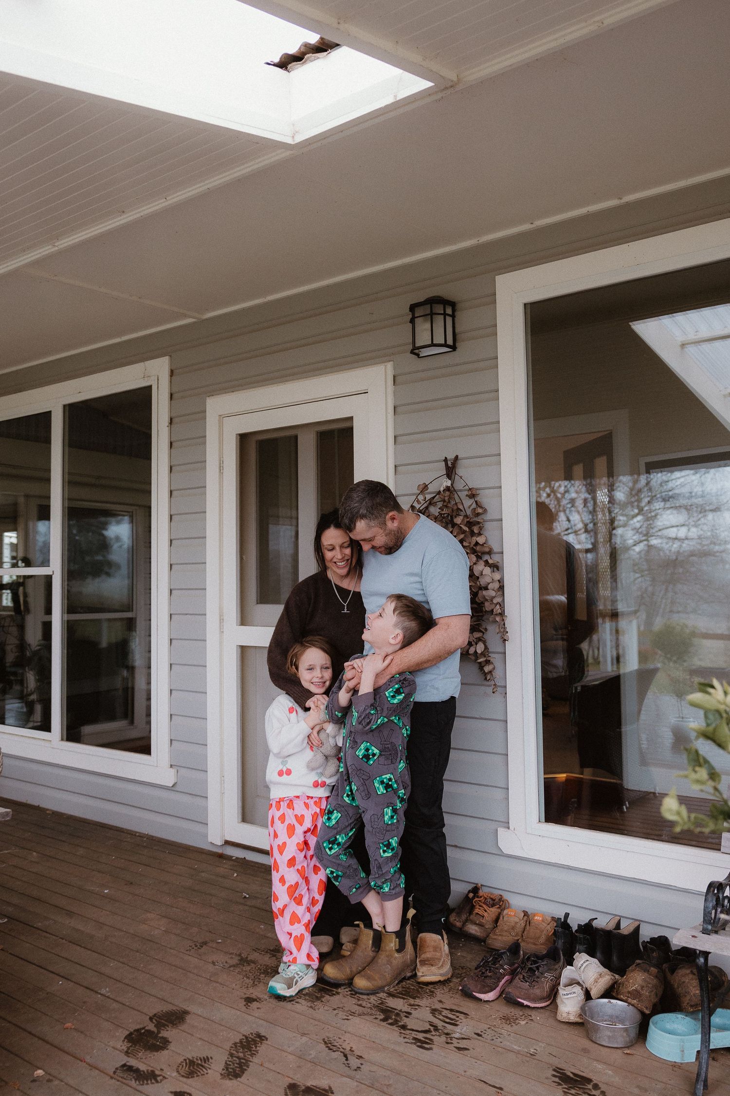 family photography at home sessions