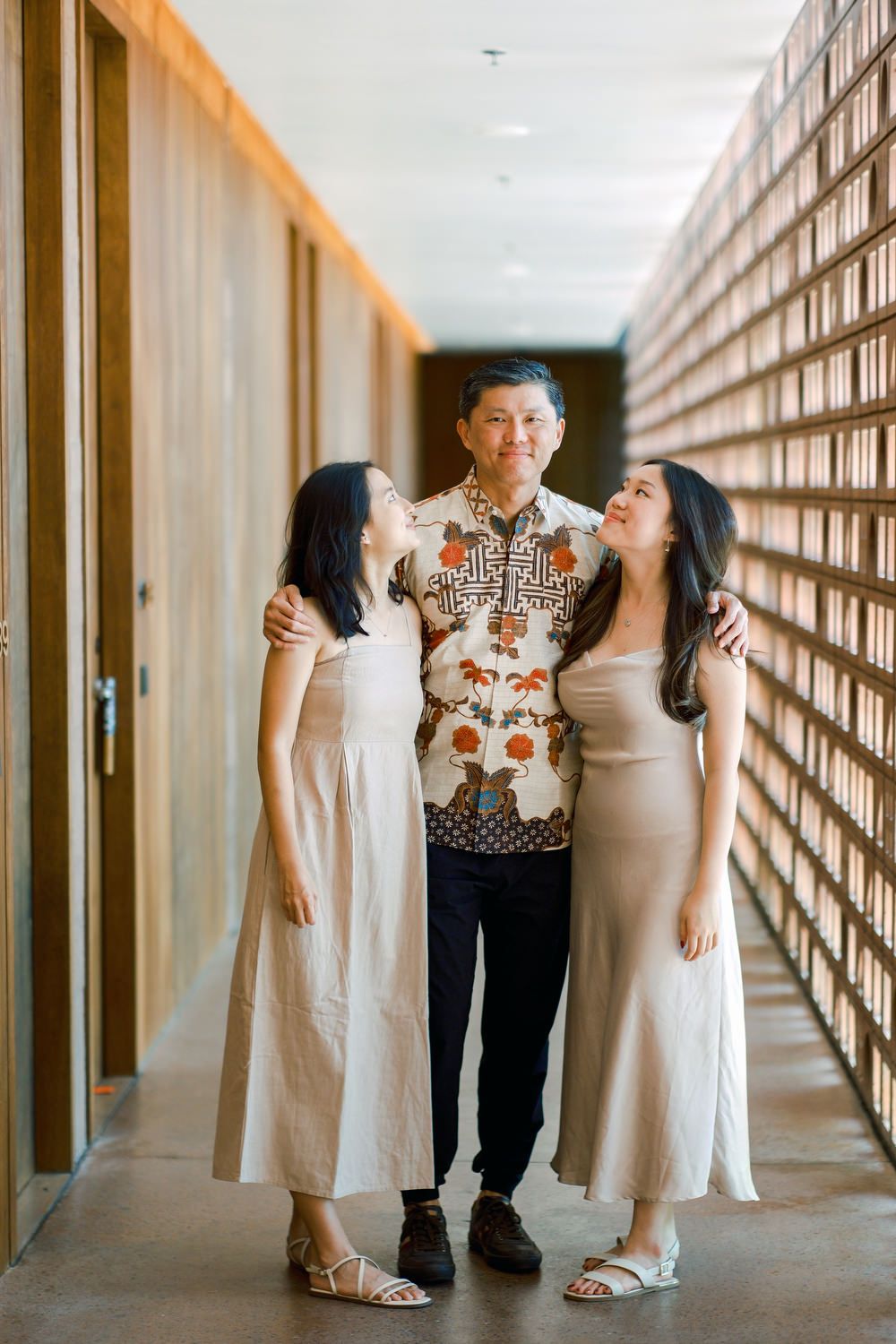Family Portrait in desa potato bali