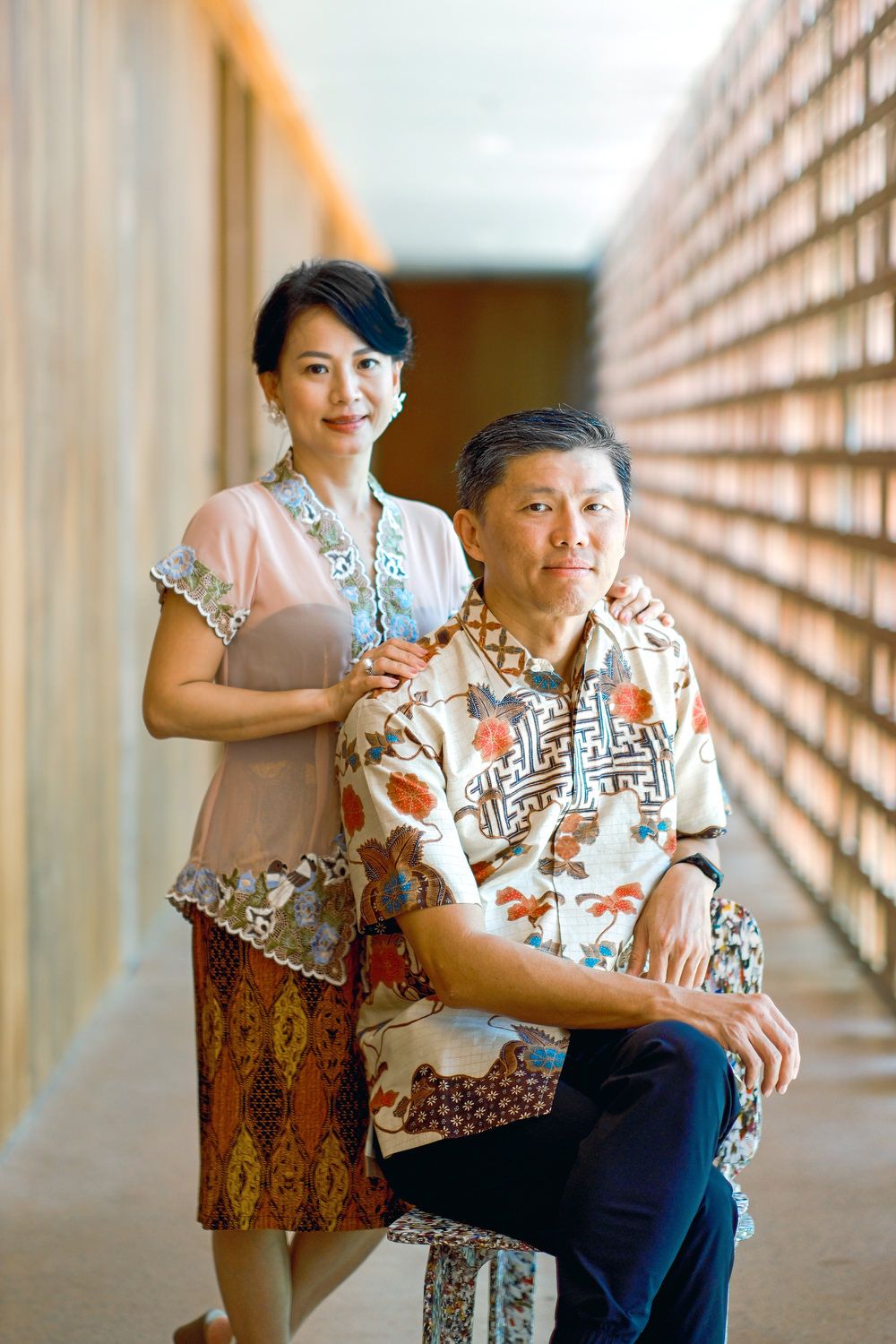 Family Portrait in desa potato bali
