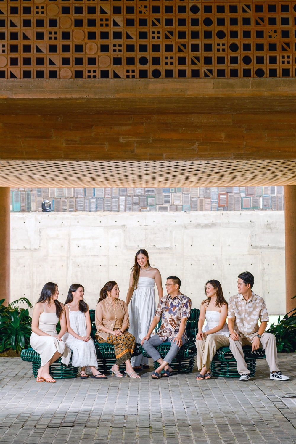 Family Portrait in desa potato bali