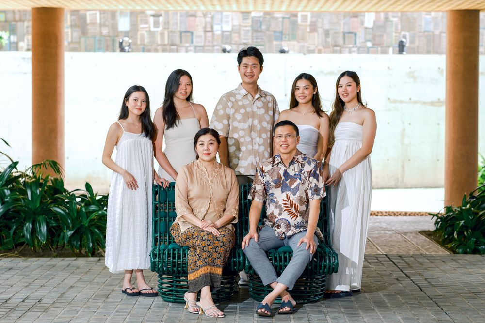 Family Portrait in desa potato bali