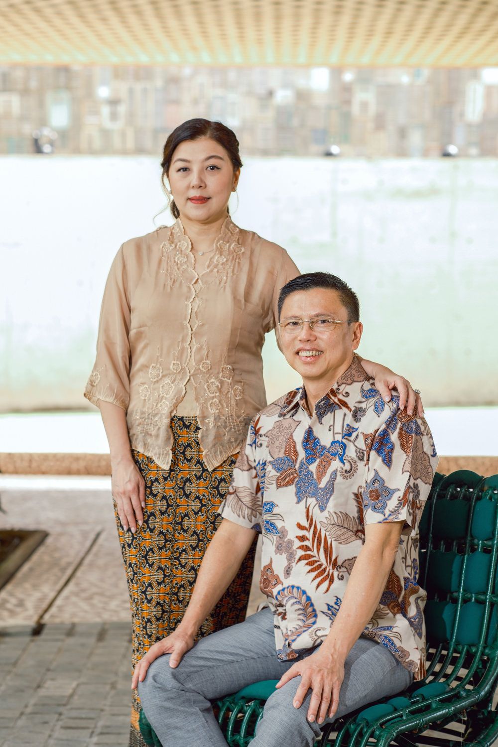 Family Portrait in desa potato bali