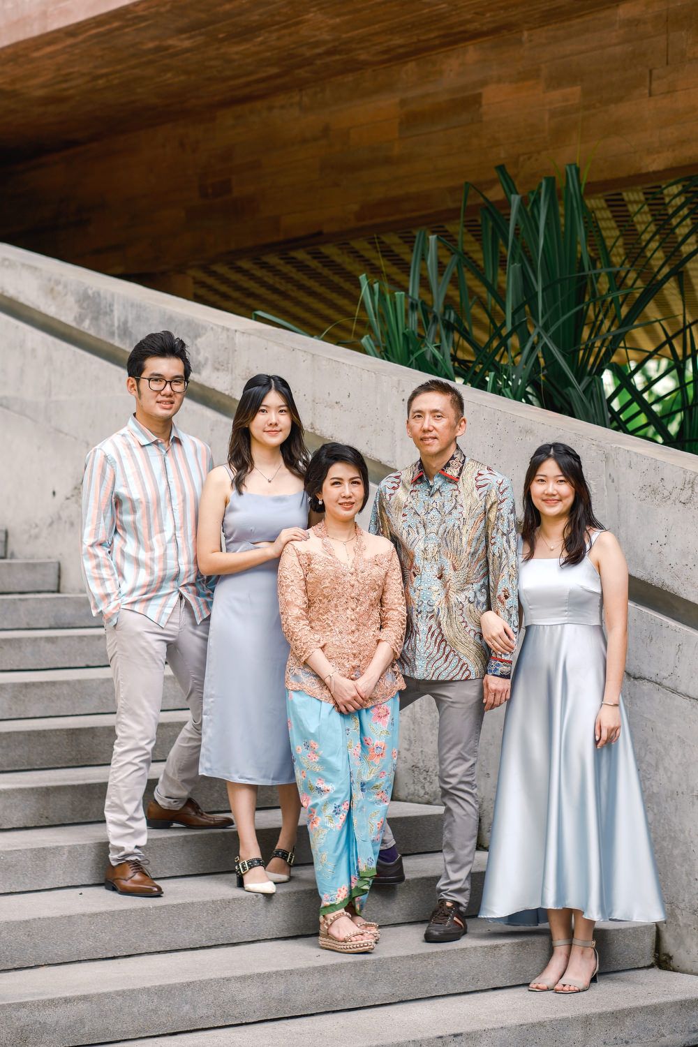 Family Portrait in desa potato bali