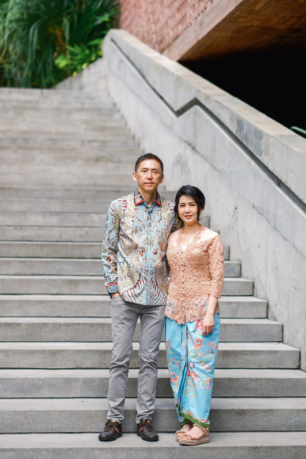 Family Portrait in desa potato bali