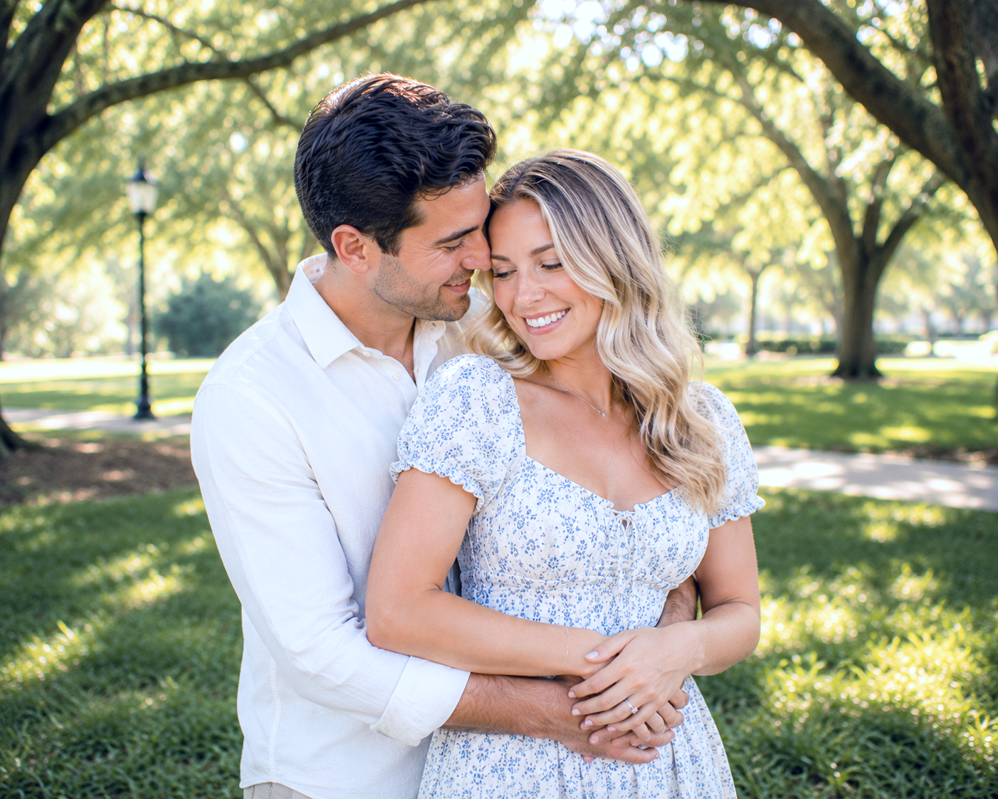 Engagement Photography in a park or your choice of location.