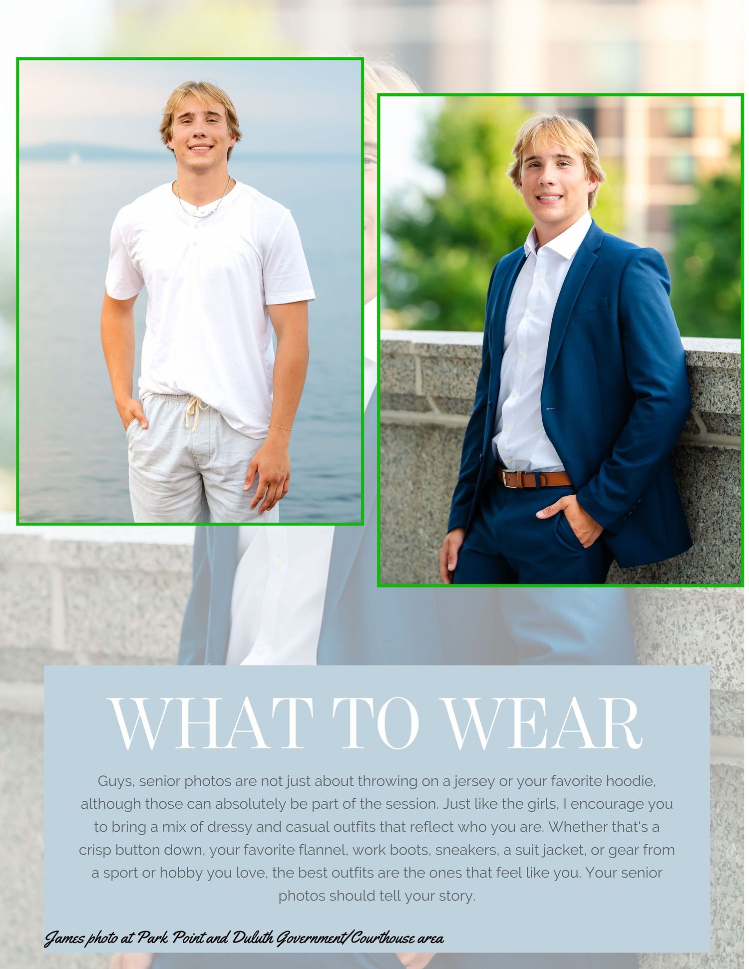 Duluth senior photographer