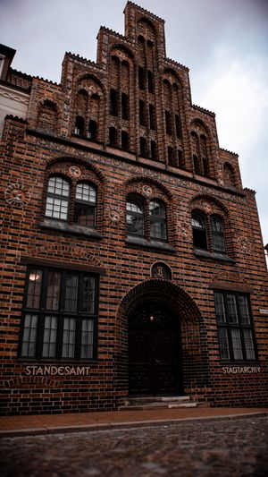 Frontaufnahme des Standesamts Rostock