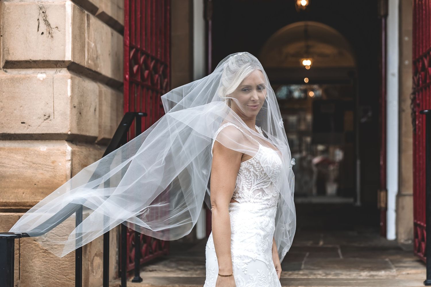 Candid bride photography Newark Town Hall
