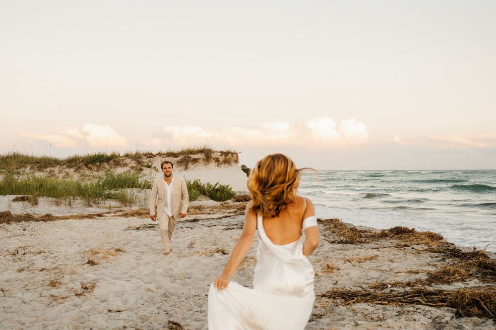 NC Coastal elopement photographer. Jacksonville Wedding Photographer and videographer. Wilmington Wedding Photographer and videographer.