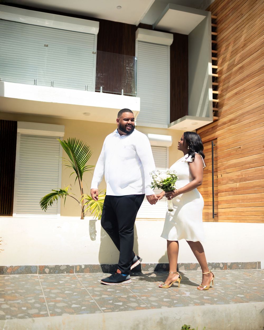 Fotografía de boda en apartamento