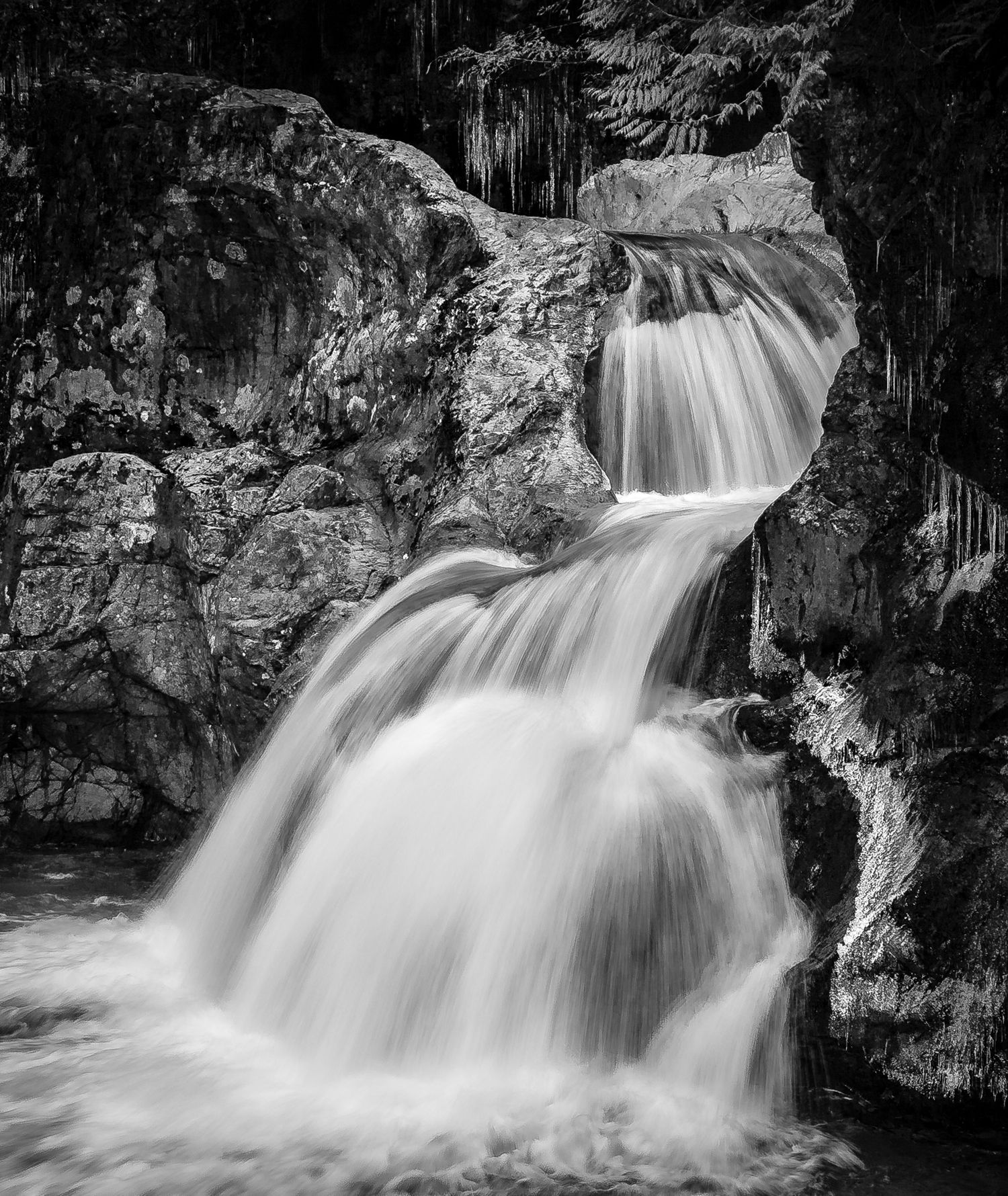 Twin Falls, Lynn Canyon, North Vancouver