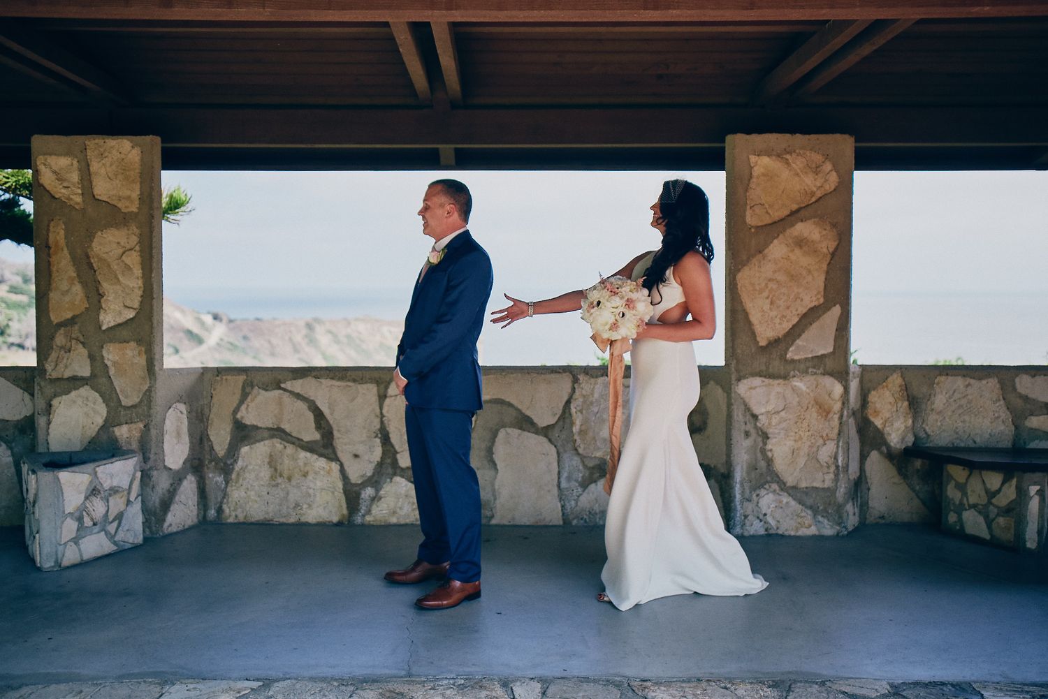 Rancho Palos Verdes wedding photo