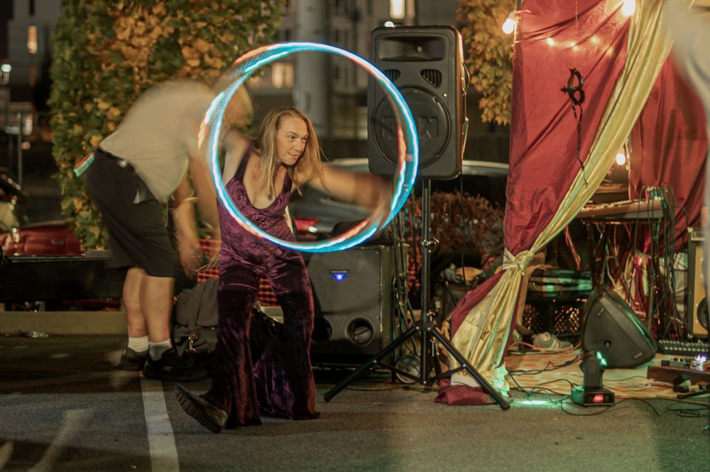 Night Market and Street Fair. Spokane Washington.