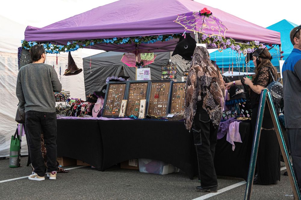 Night Market and Street Fair. Spokane Washington.