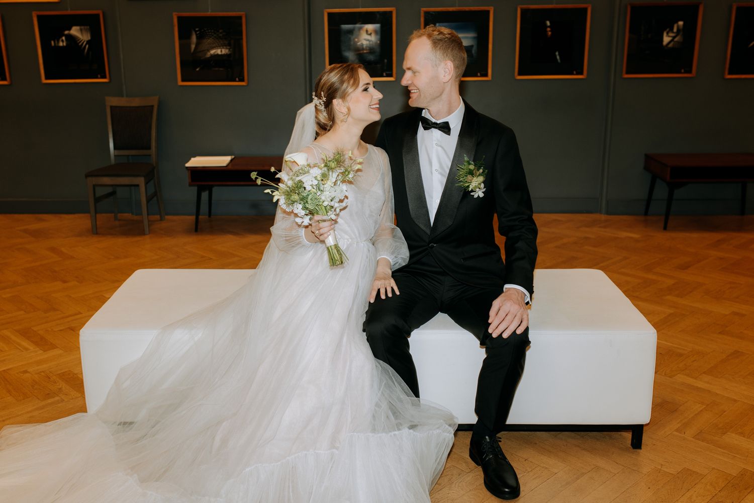 Kāzu fotosesija VEF kultūras pilī