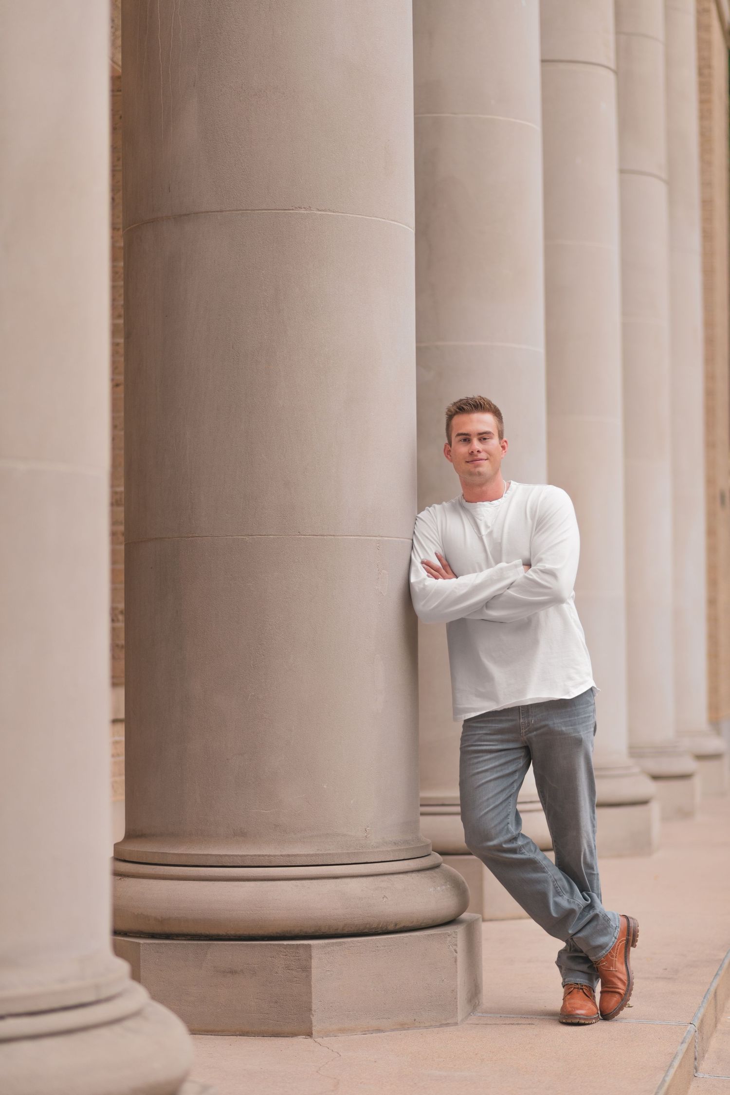 northern colorado college senior portrait csu campus