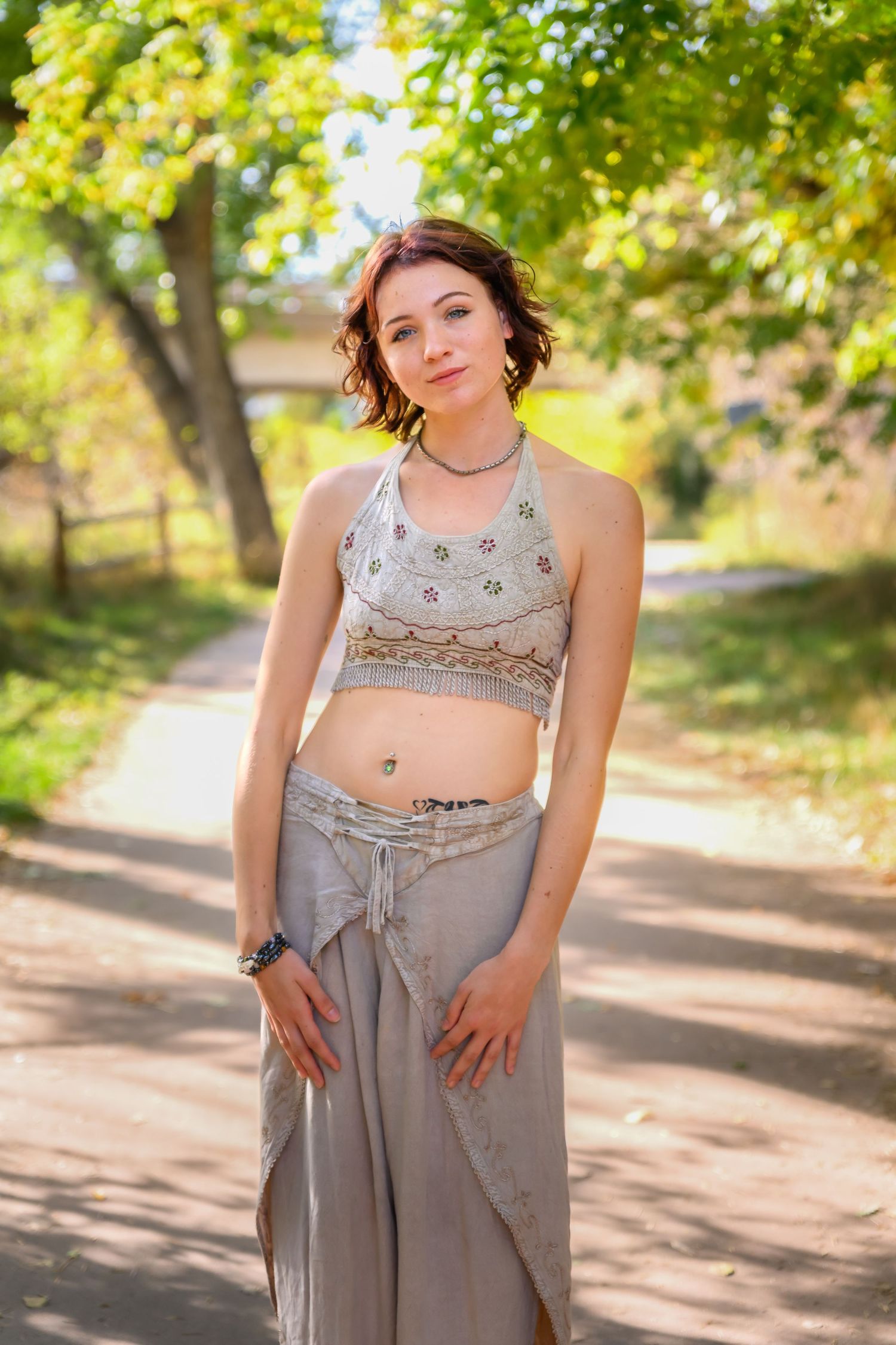 northern colorado high school senior portrait nature