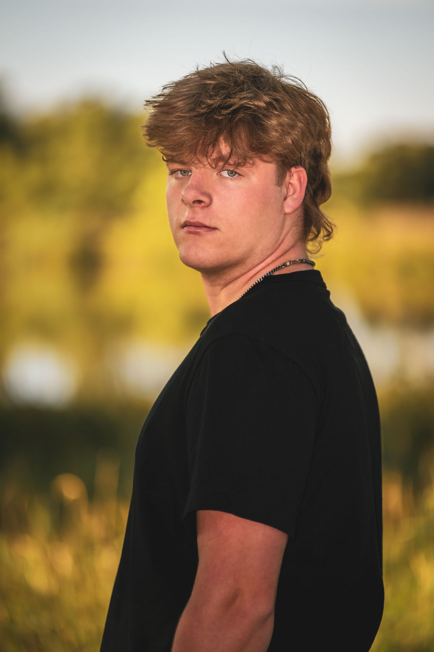 northern colorado high school senior portrait nature