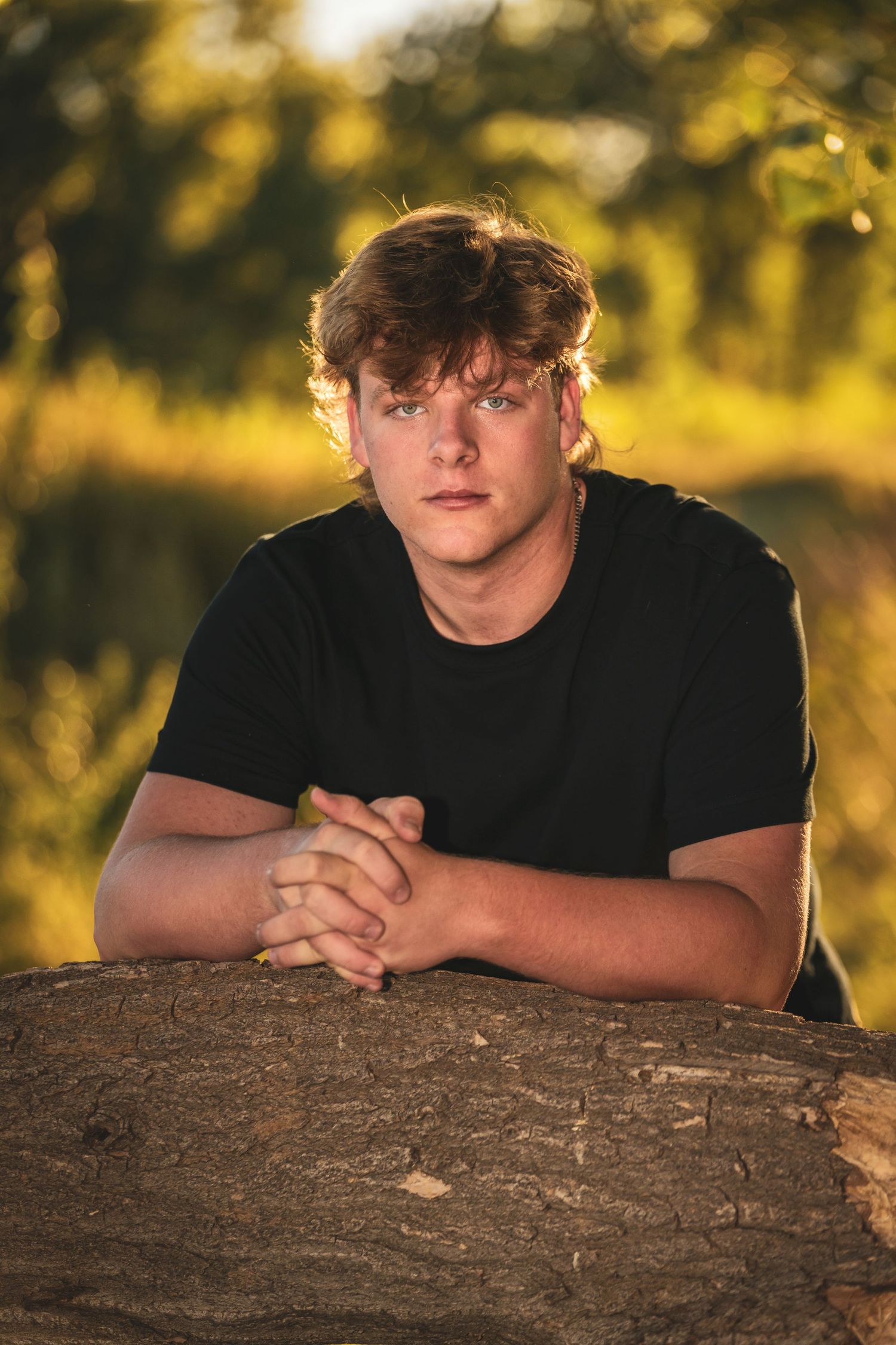 northern colorado high school senior portrait nature