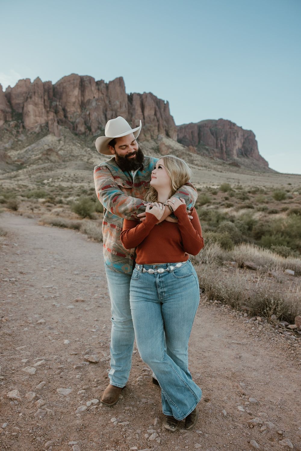Enjoying the moment in Apache Junction Arizona.