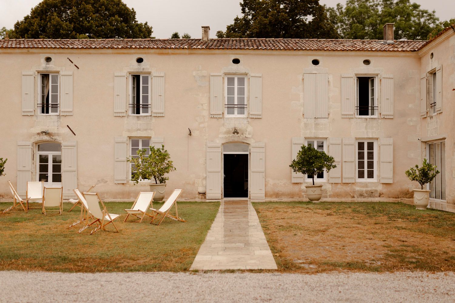 Façade du Logis de La Grosse Pierre
