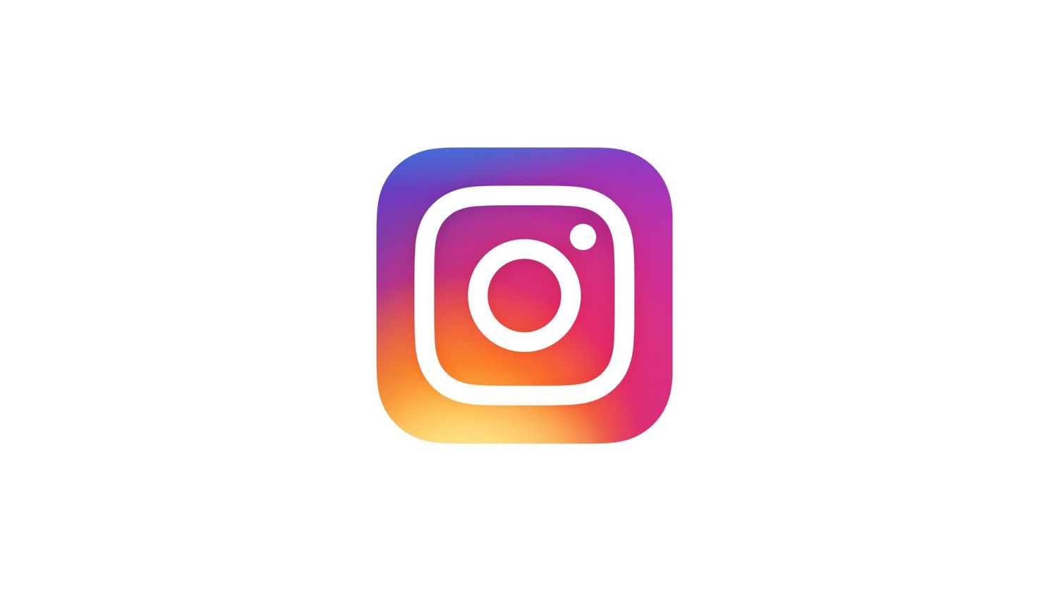 Instagram logo.
