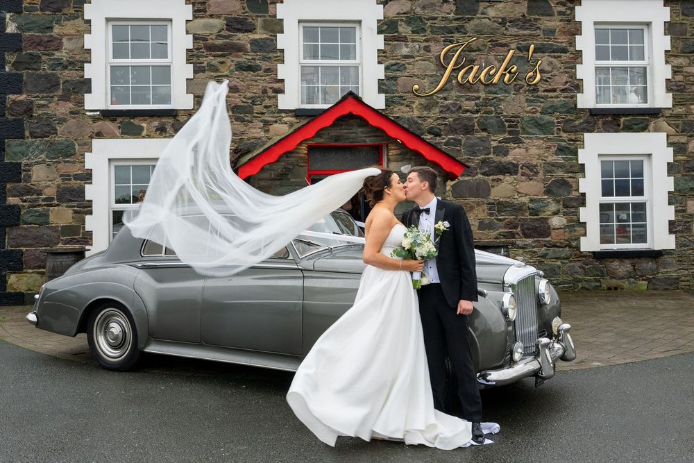 Bride and Groom in Killorglin, Co Kerry