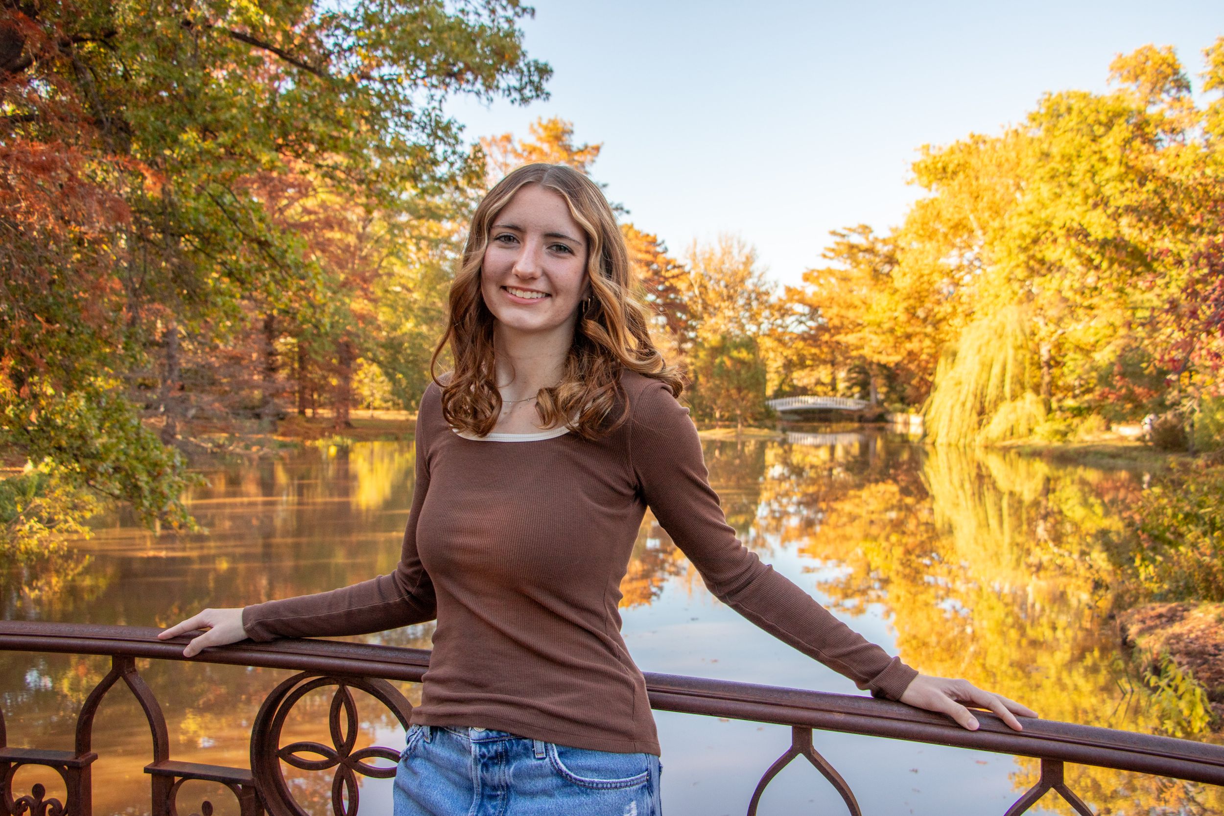 nature scene portrait
