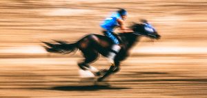 Indian Relay rider captured by photographer Chris Douglas for Victory Journal magazine.
