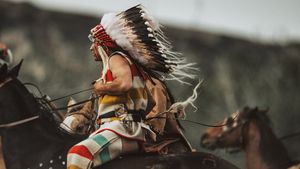 Wagon Burner Stunts Blackfeet Nation Stuntmen photographed by Chris Douglas