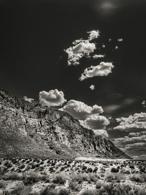 Utah landscape in black and white by Chris Douglas.