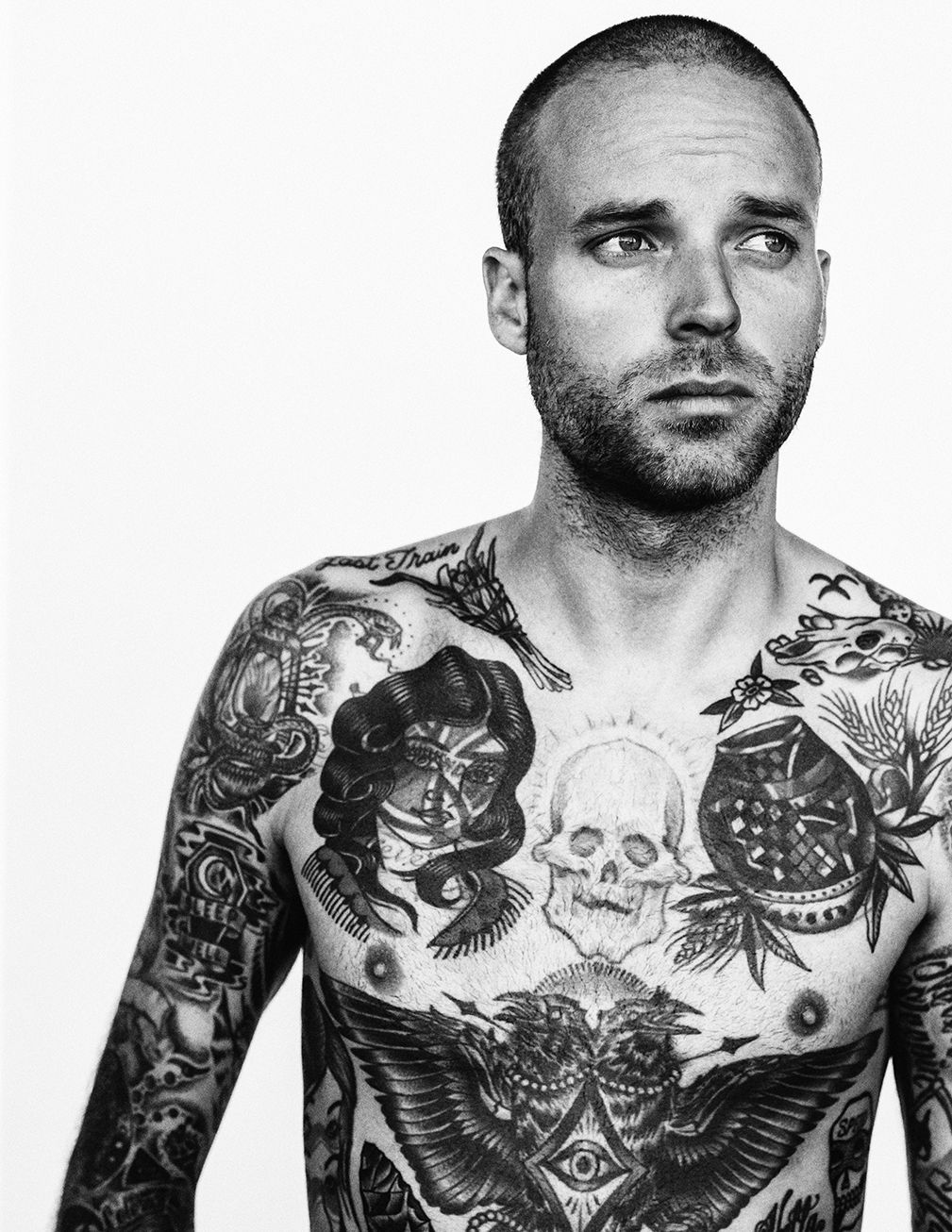 Artist Jess Mudgett by Chris Douglas.