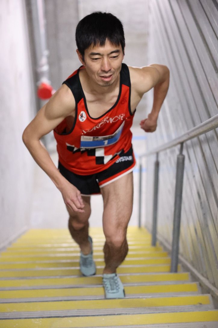 Stair Climb.  Melbourne Sports Photographer.