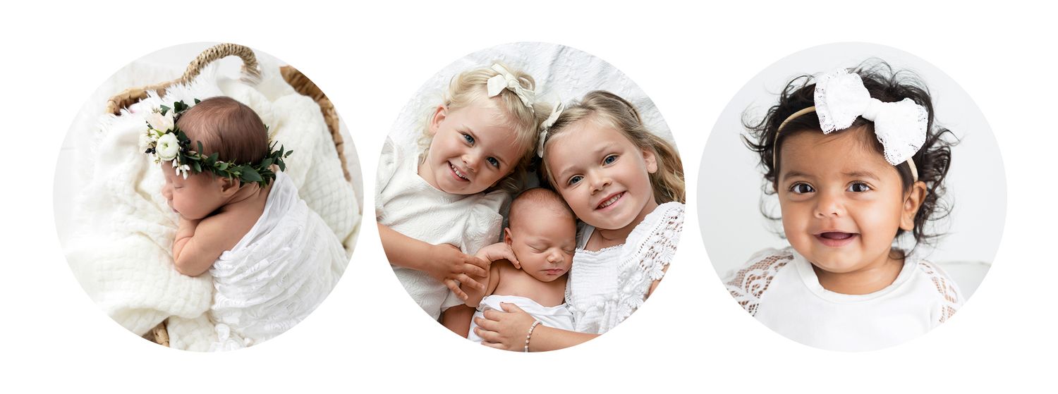 Newborn, baby, and child photos by Emily Menzie Photography, best photographer in Menifee California.