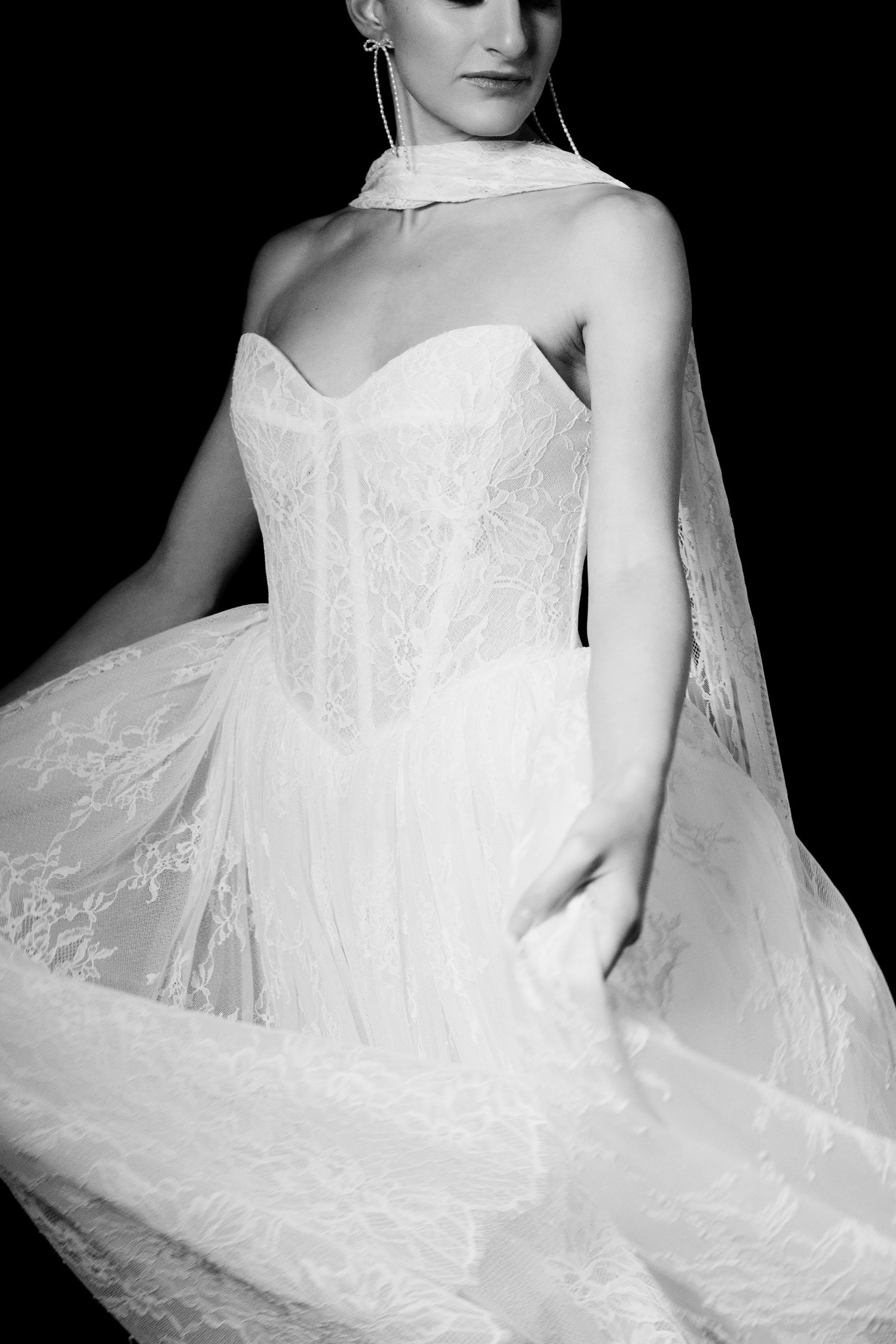 Bridal fashion editorial by Atlanta photographer Natalie Michelle - Timeless fashion photography - Elegant fashion photography