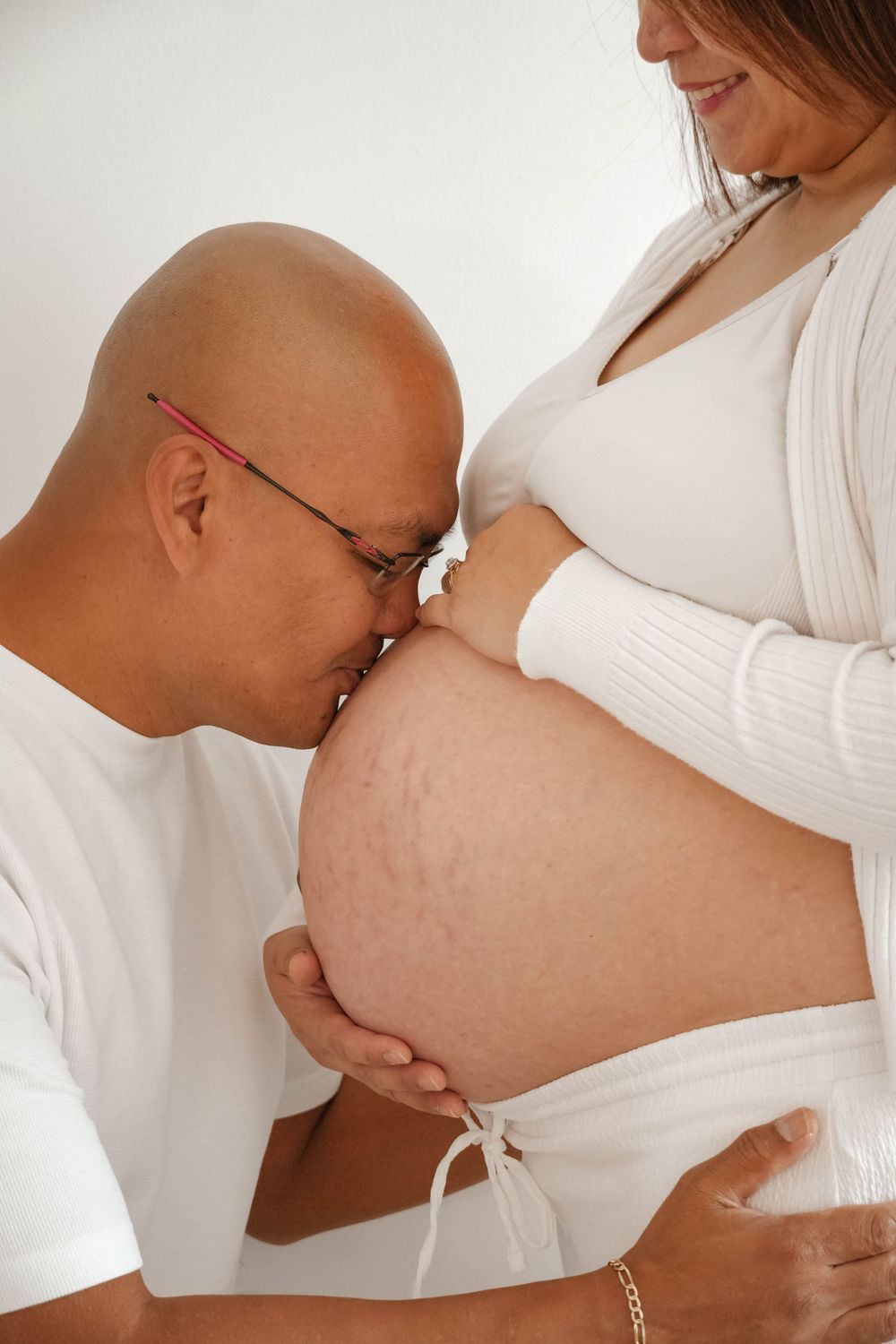 Maternity shoot of Mrs. Clef
